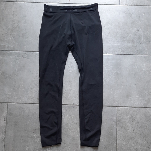 SKINS Womens Black Women's Compression Tights - Picture 1 of 10
